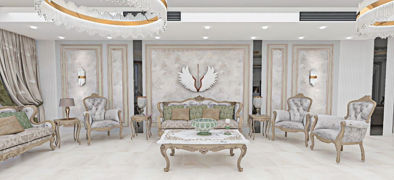 Classic luxury living room
