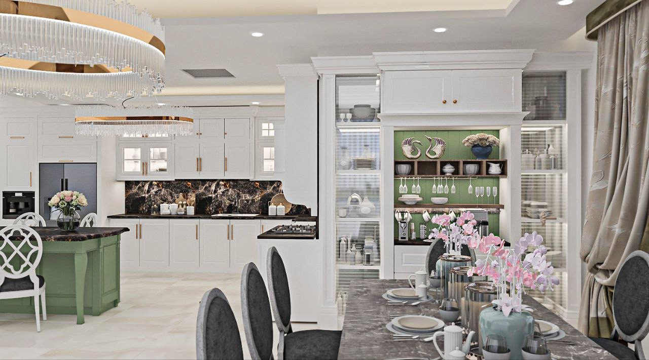 Neo-classic Dining room