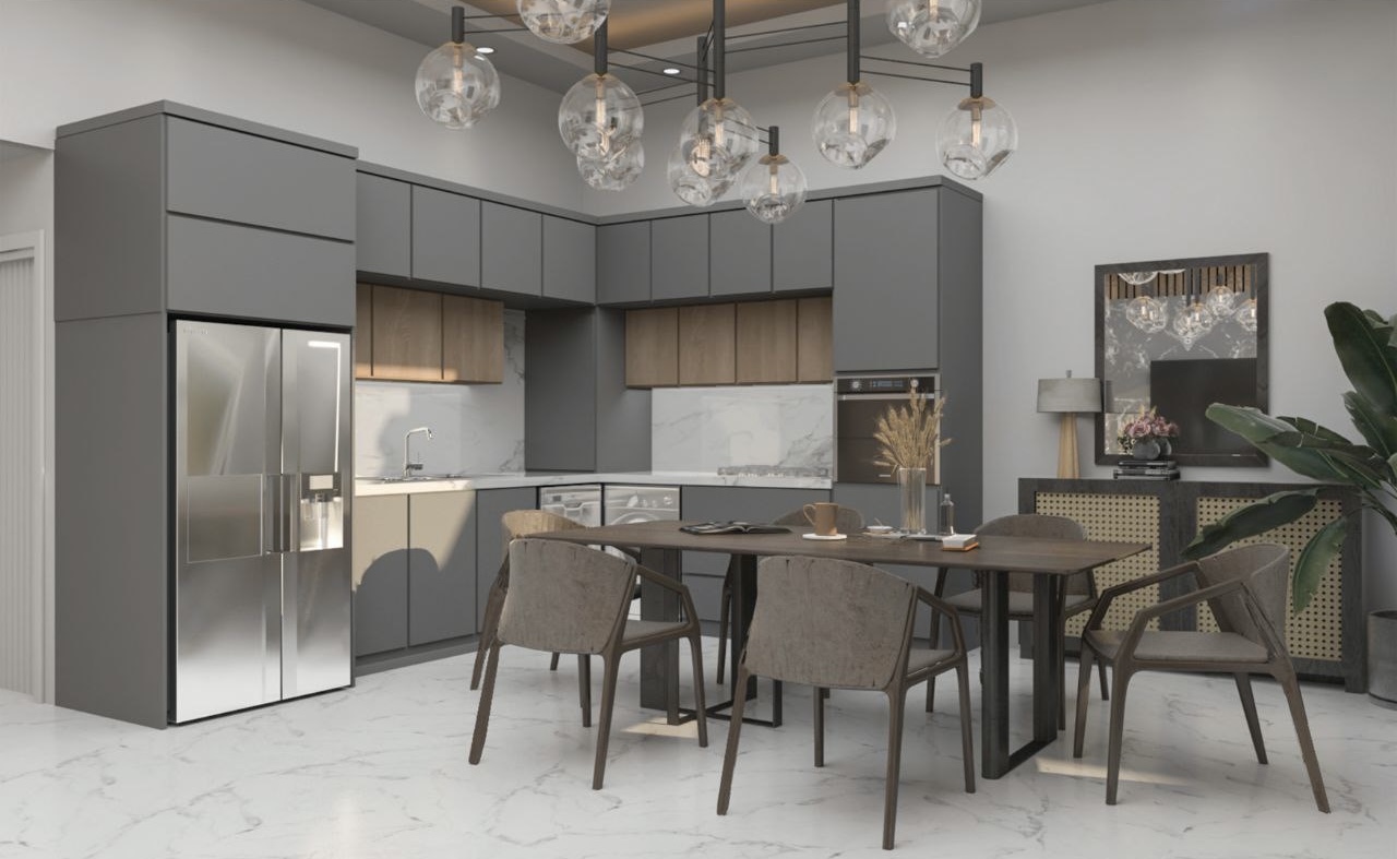 Modern dining room