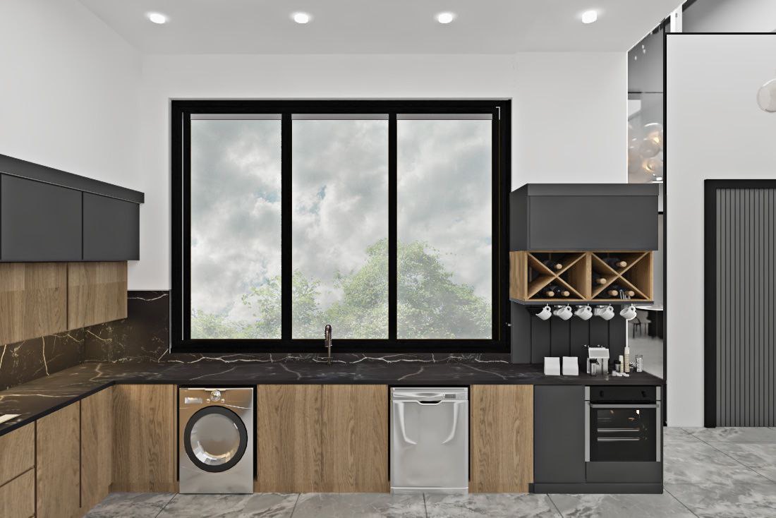 Dark kitchen another perspective