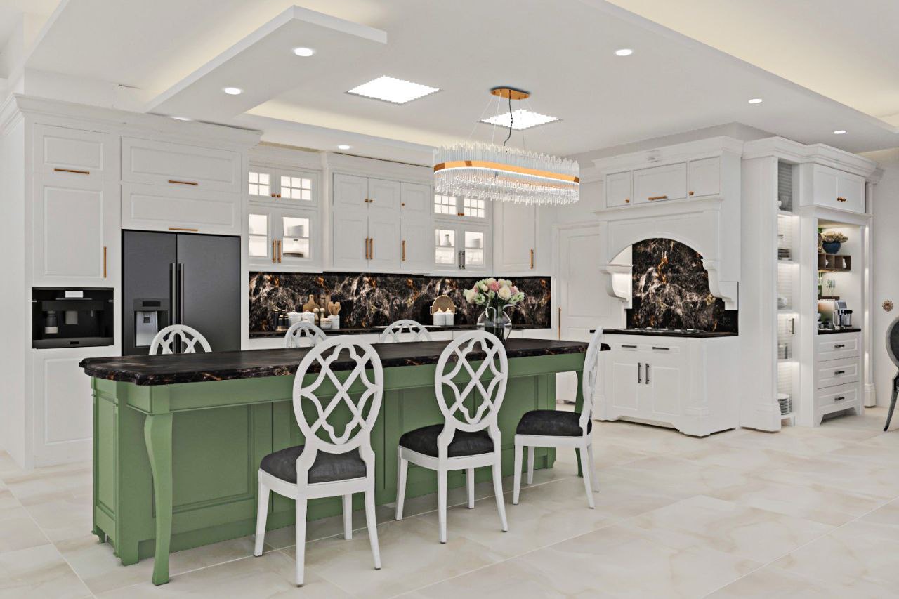Neo-classic kitchen